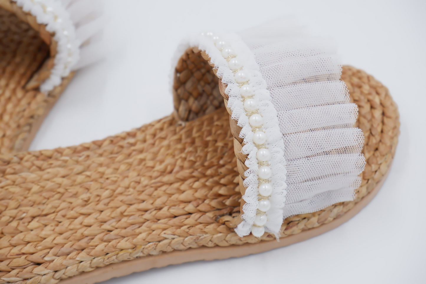Wedding bag and shoes to match, Set wedding shoes and straw bag matching