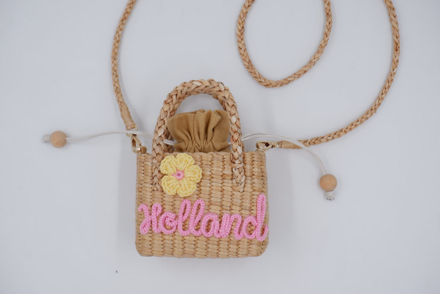 personalized flower girl basket girl purse