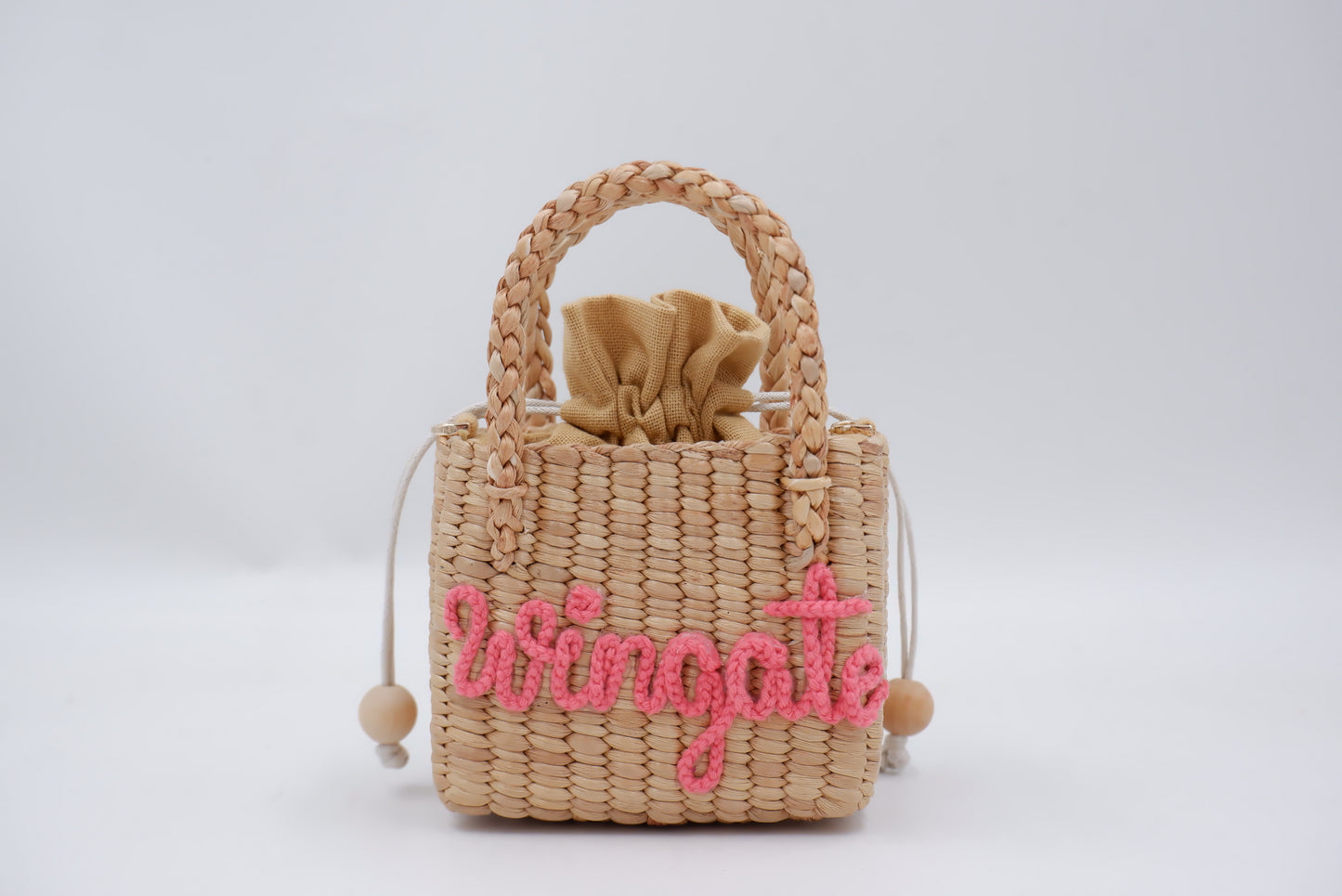 kids purse, kids bag, personalized straw bag, girls purse