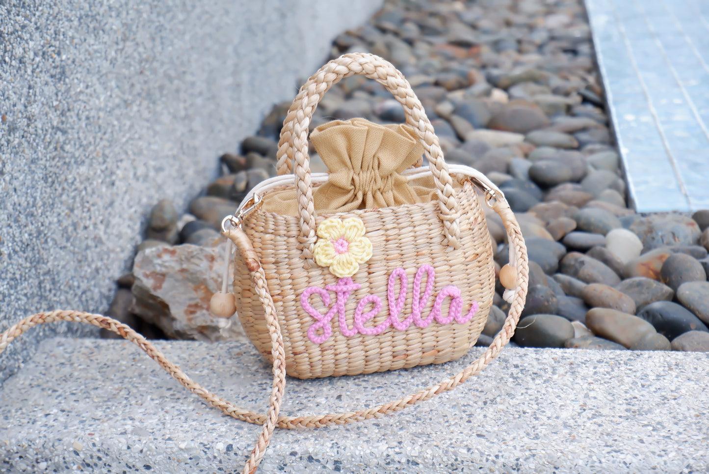 flower girl tote bag
