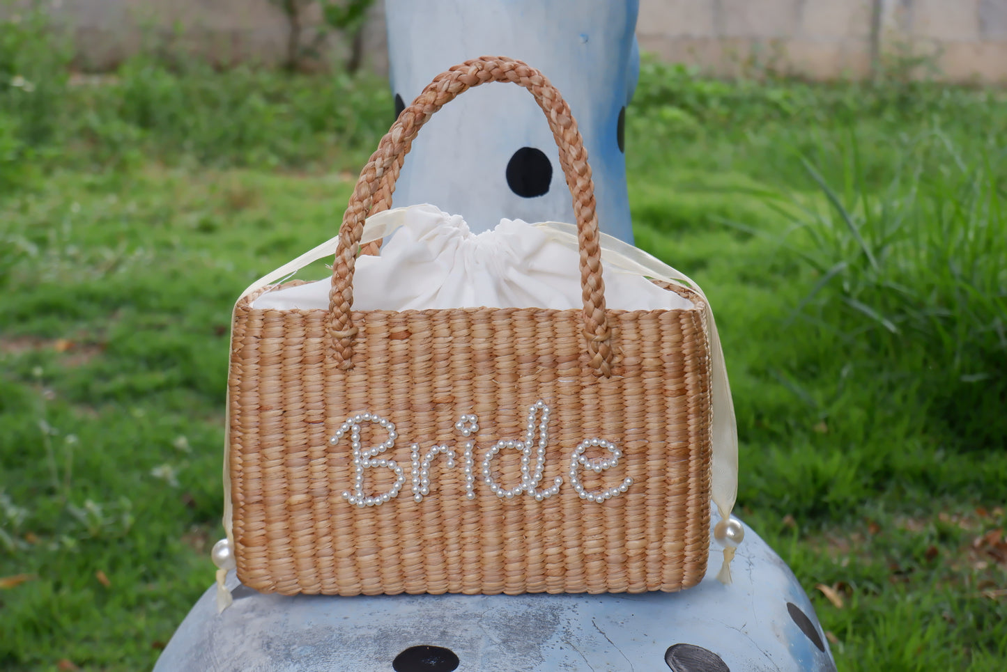 bride pearl bag