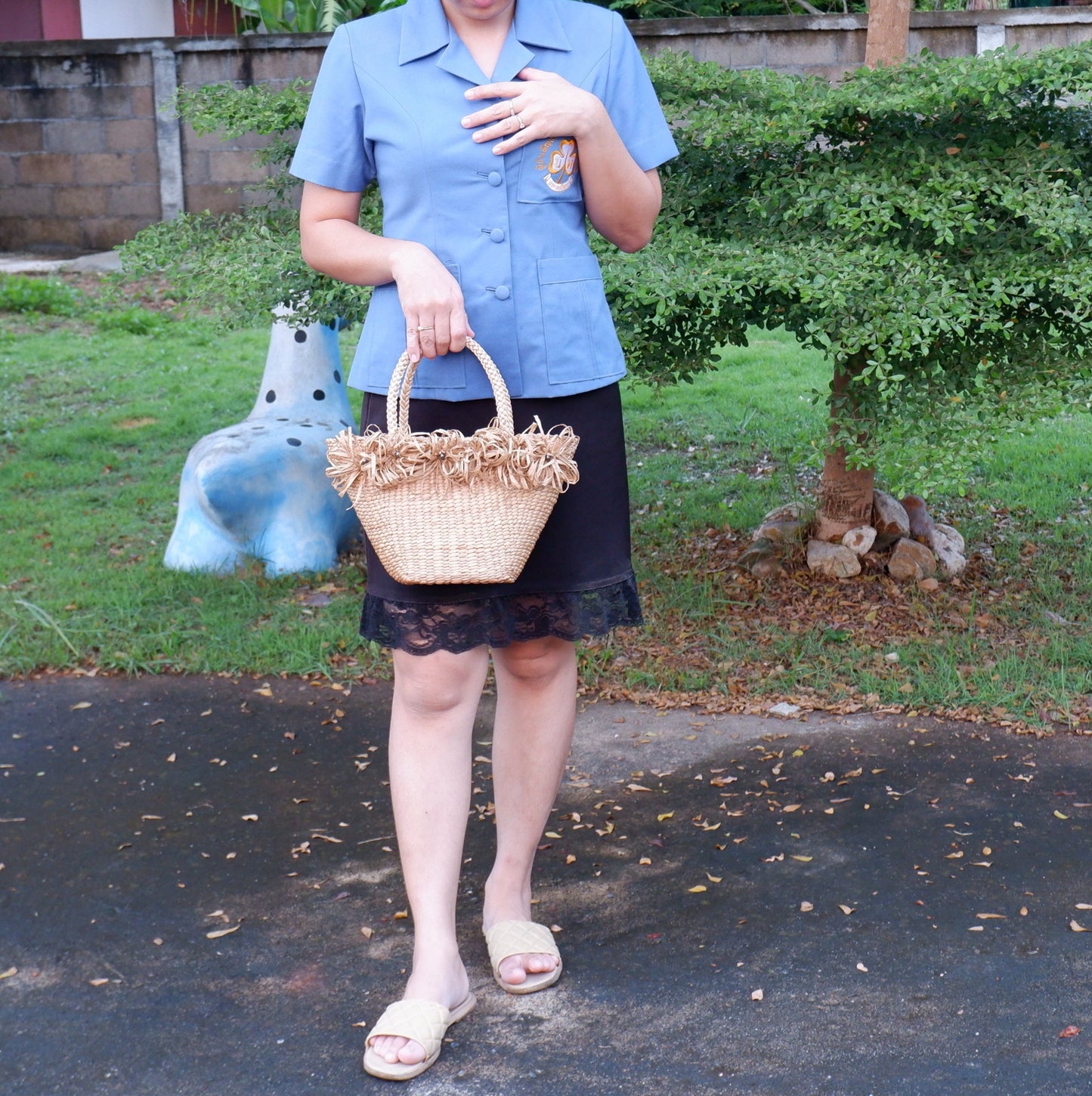 straw basket