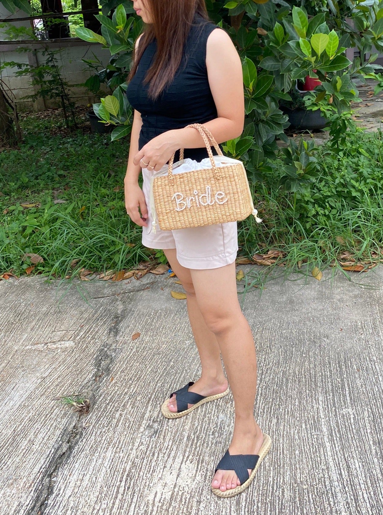 bride pearl bag