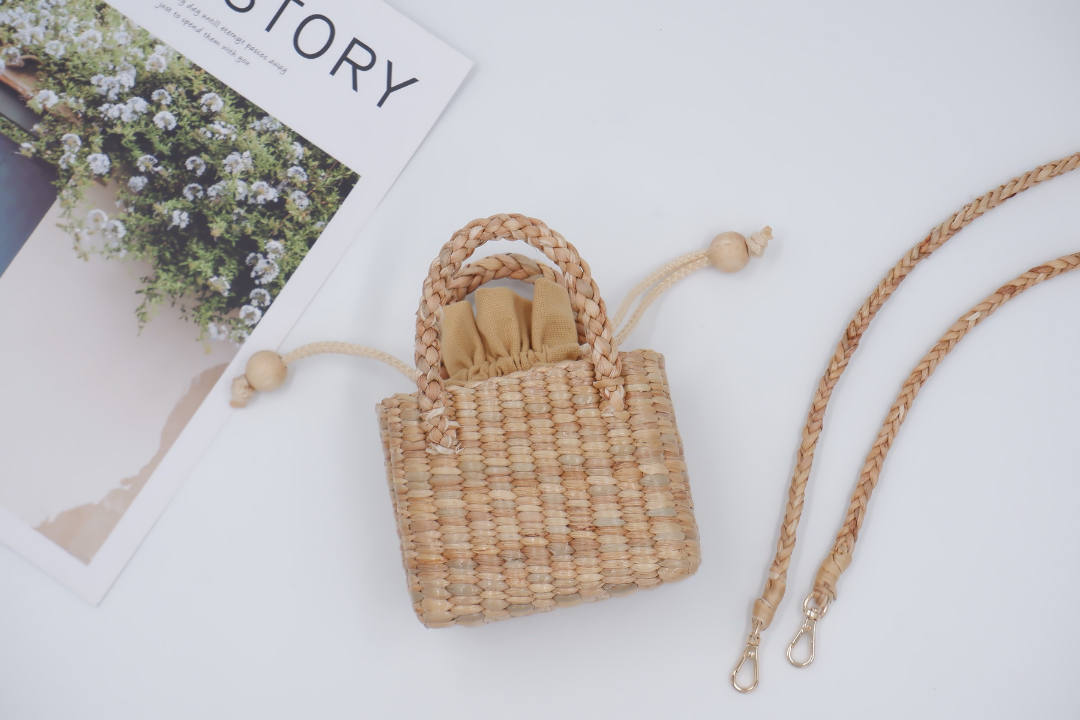 Kids Persolnalized straw bag