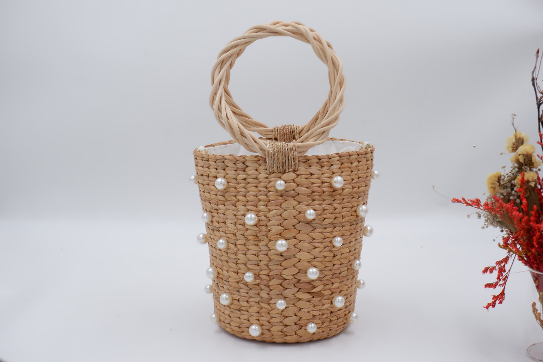 Pearl Straw Bags