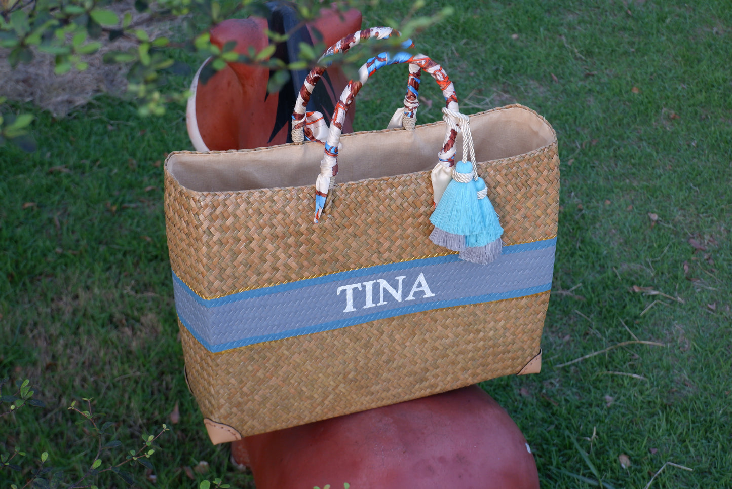 monogram bag bachelorette / Bespoke Beach wedding/ Bridesmaid Gifts / Personalized proposal