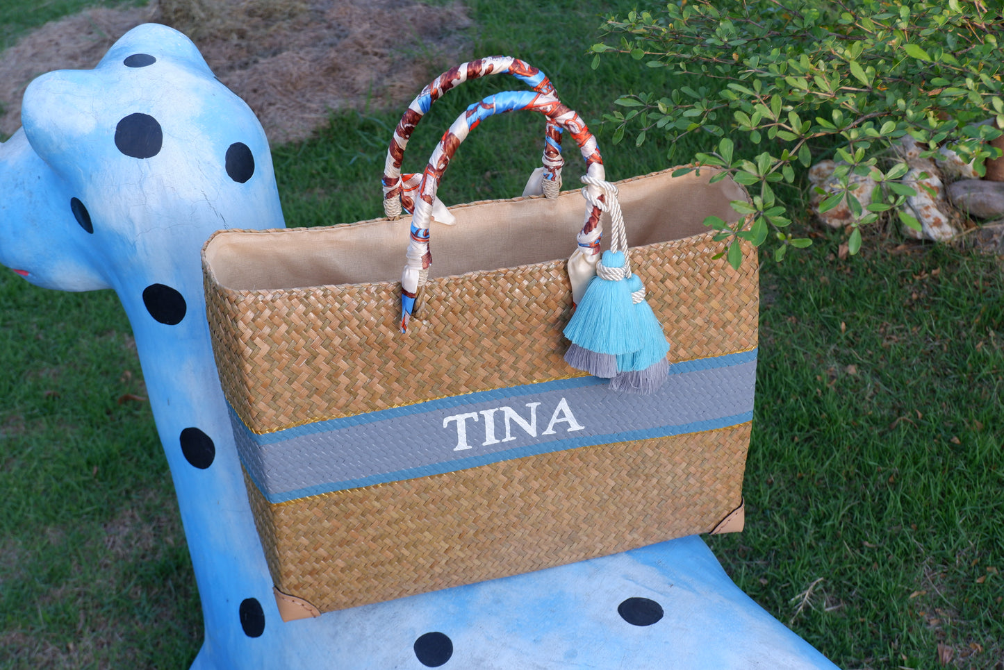 monogram bag bachelorette / Bespoke Beach wedding/ Bridesmaid Gifts / Personalized proposal