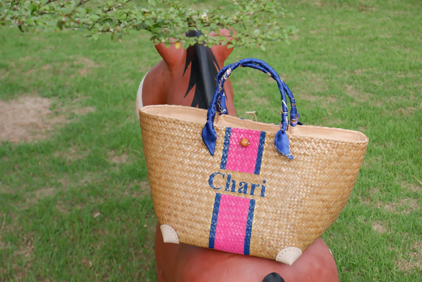Bespoke Bridesmaid gift Monogram beach bag Large beach bag Engagement gifts