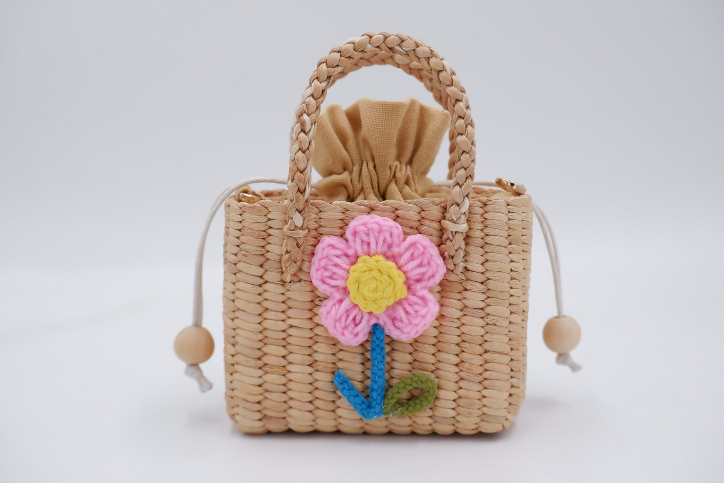 straw kid bags / straw bag for kids / child beach bag / kid mini purse