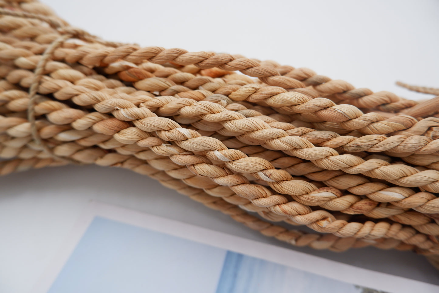 10mm twisted water hyacinth rope, seagrass rope, natural water hyacinth rope, twisted Rope, decorating weddings, rug rope, braided rope lace, yarn