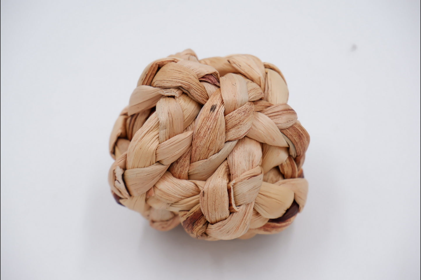 3 inches (7.5 cm) Water hyacinth ball