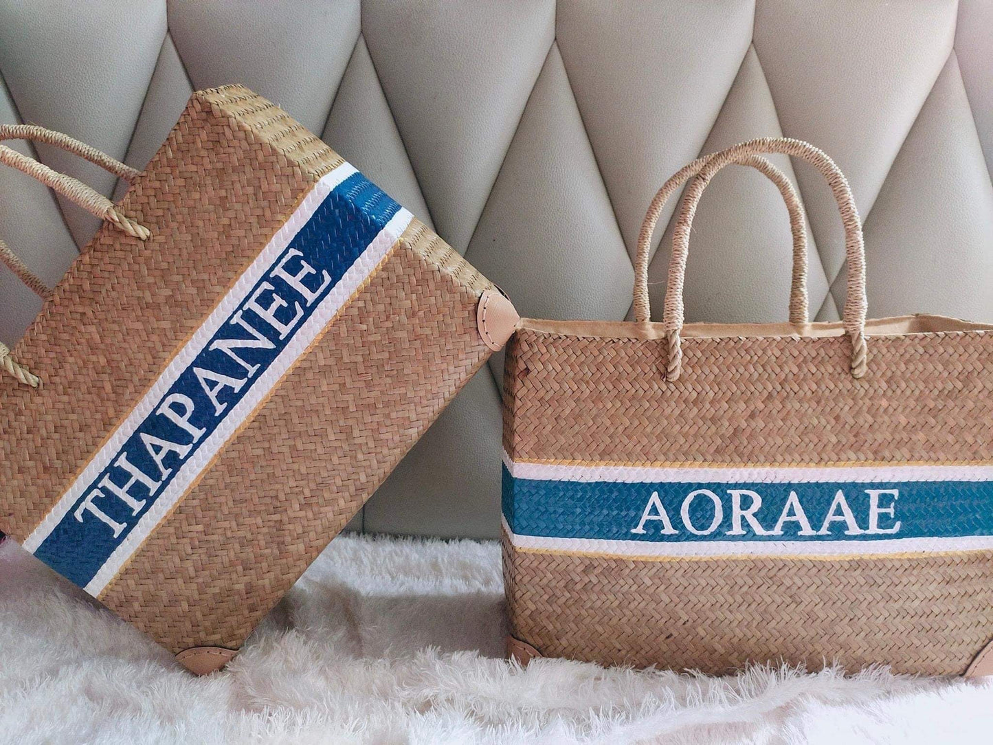 Bridesmaids tote Large beach bag Engagement gift