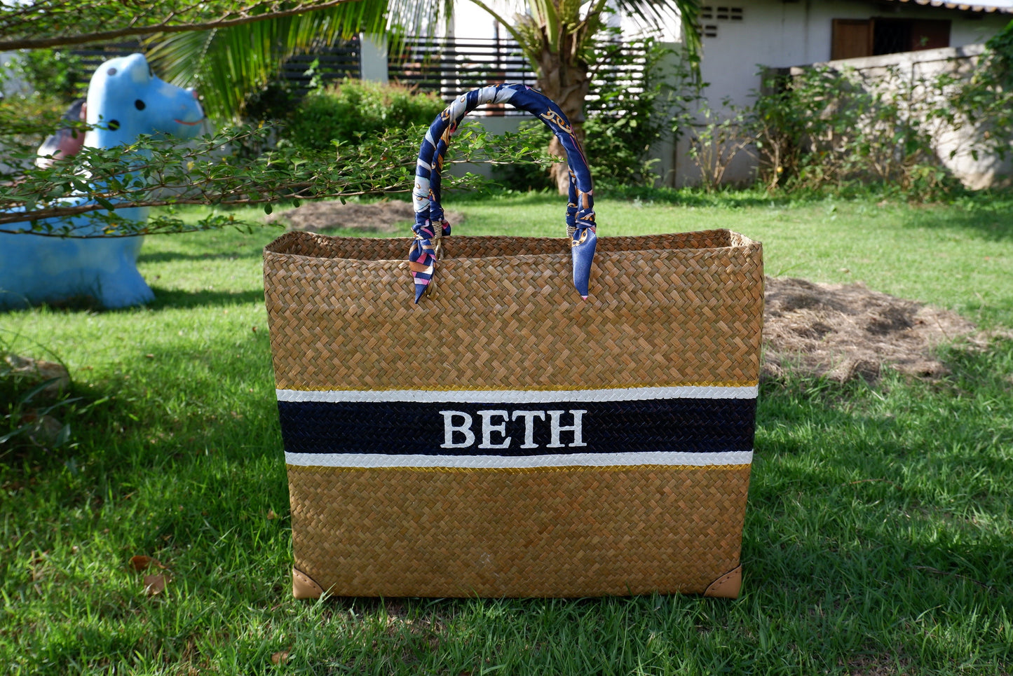 Straw beach bag, Large Beach Bag, Persnalized gifts, Wedding favor bags, Bridal party gifts, Personalized gift