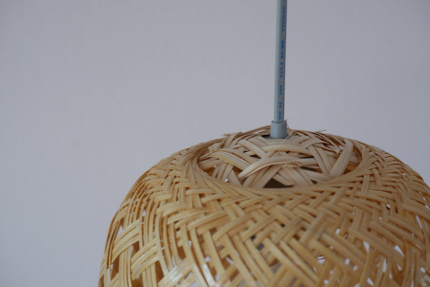 L size) Bamboo pendant light