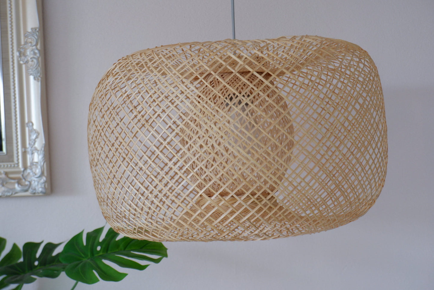 Xl size) Bamboo Pendant Light