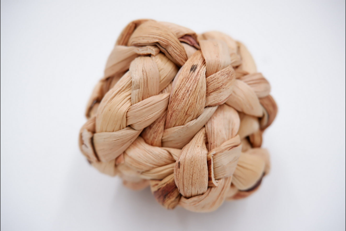 3 inches (7.5 cm) Water hyacinth ball