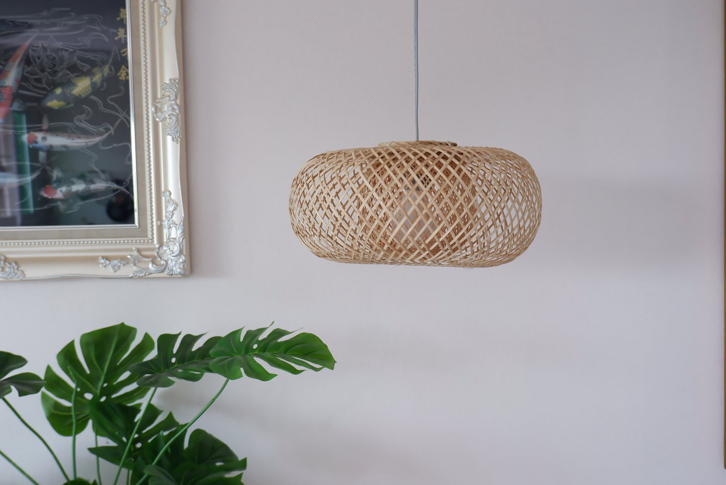 S Size) Bamboo Pendant Light