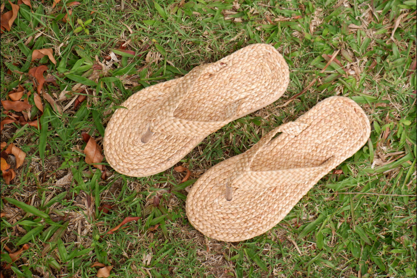 water hyacinth sandals Beach Sandals straw sandals