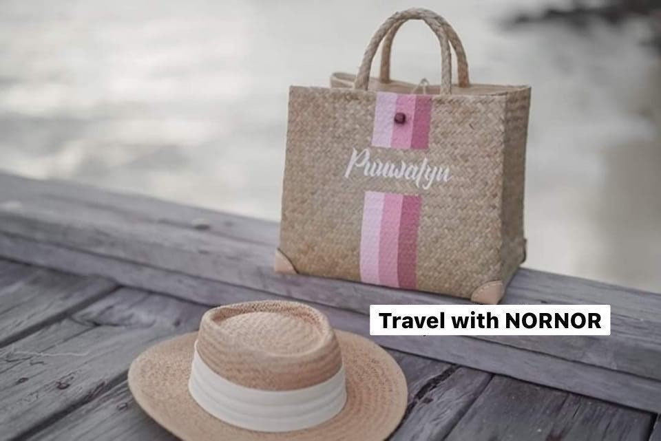 Monogram bag bachelorette / straw beach bag / bridesmaid tote / Engagement Gifts