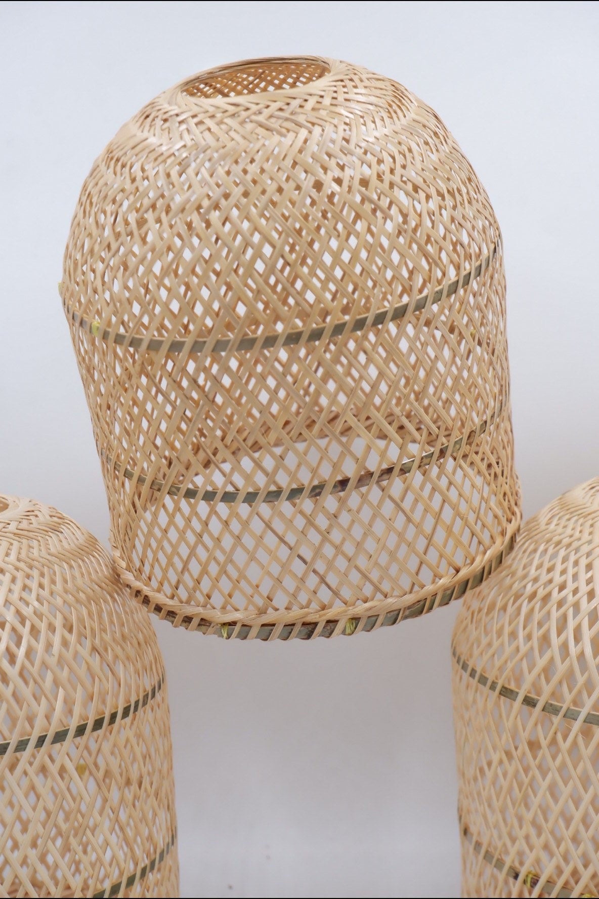 S size) Bamboo Pendant Light