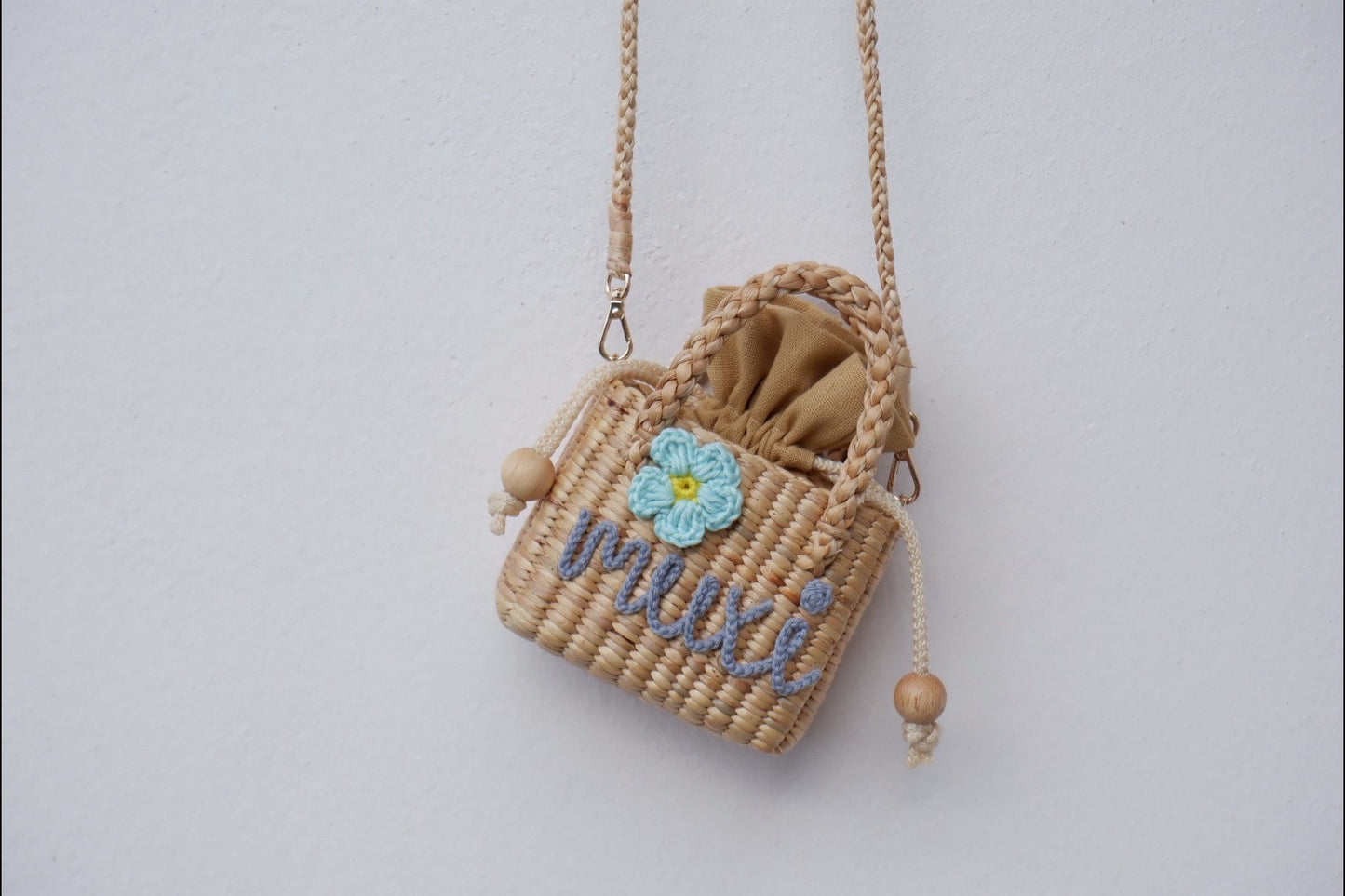 Kids Persolnalized straw bag