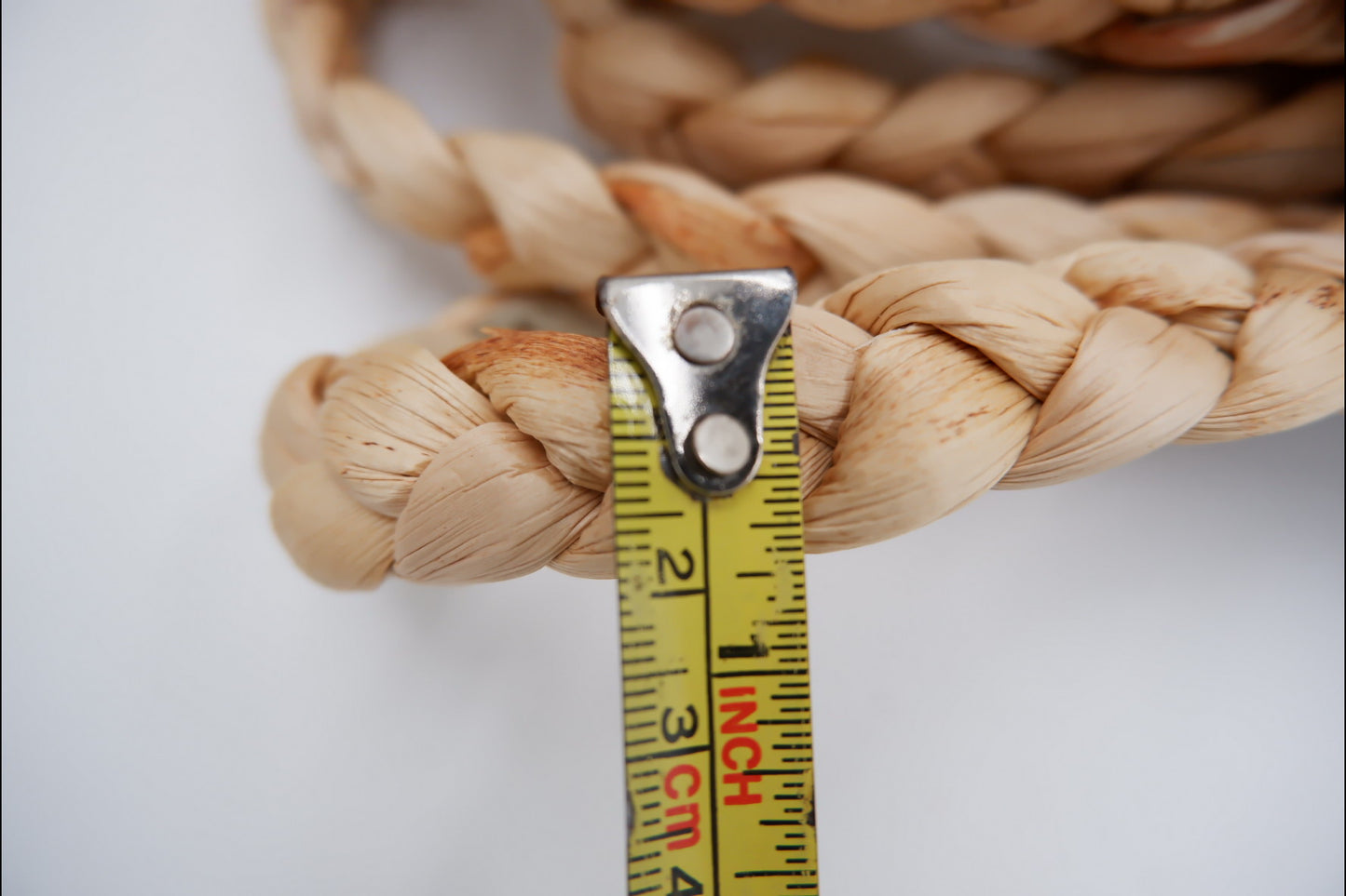 20mm natural waterhyacinth rope, rug rope, natural rope for furniture, water hyacinth rope for Cat Scratching