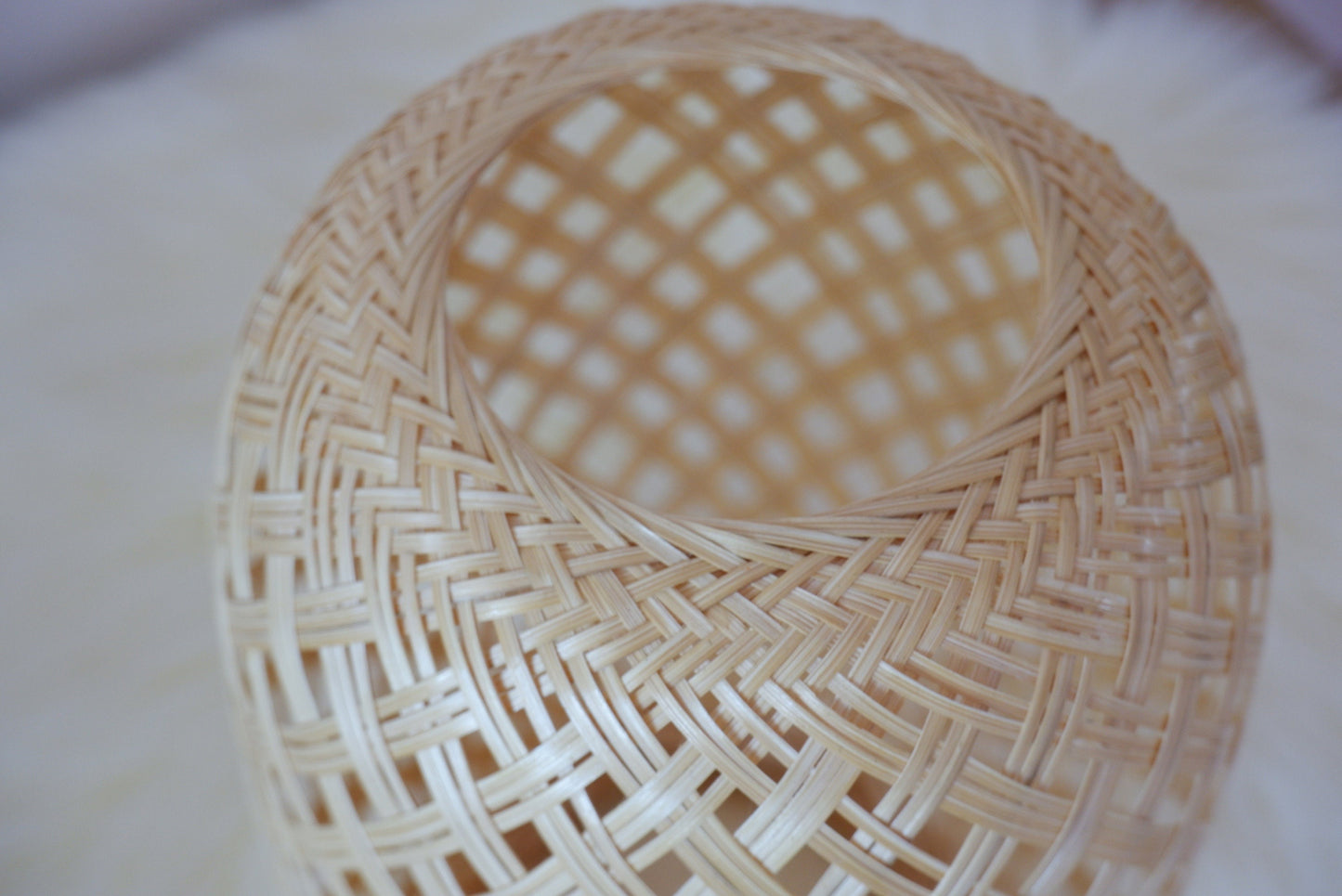 L size) Bamboo pendant light
