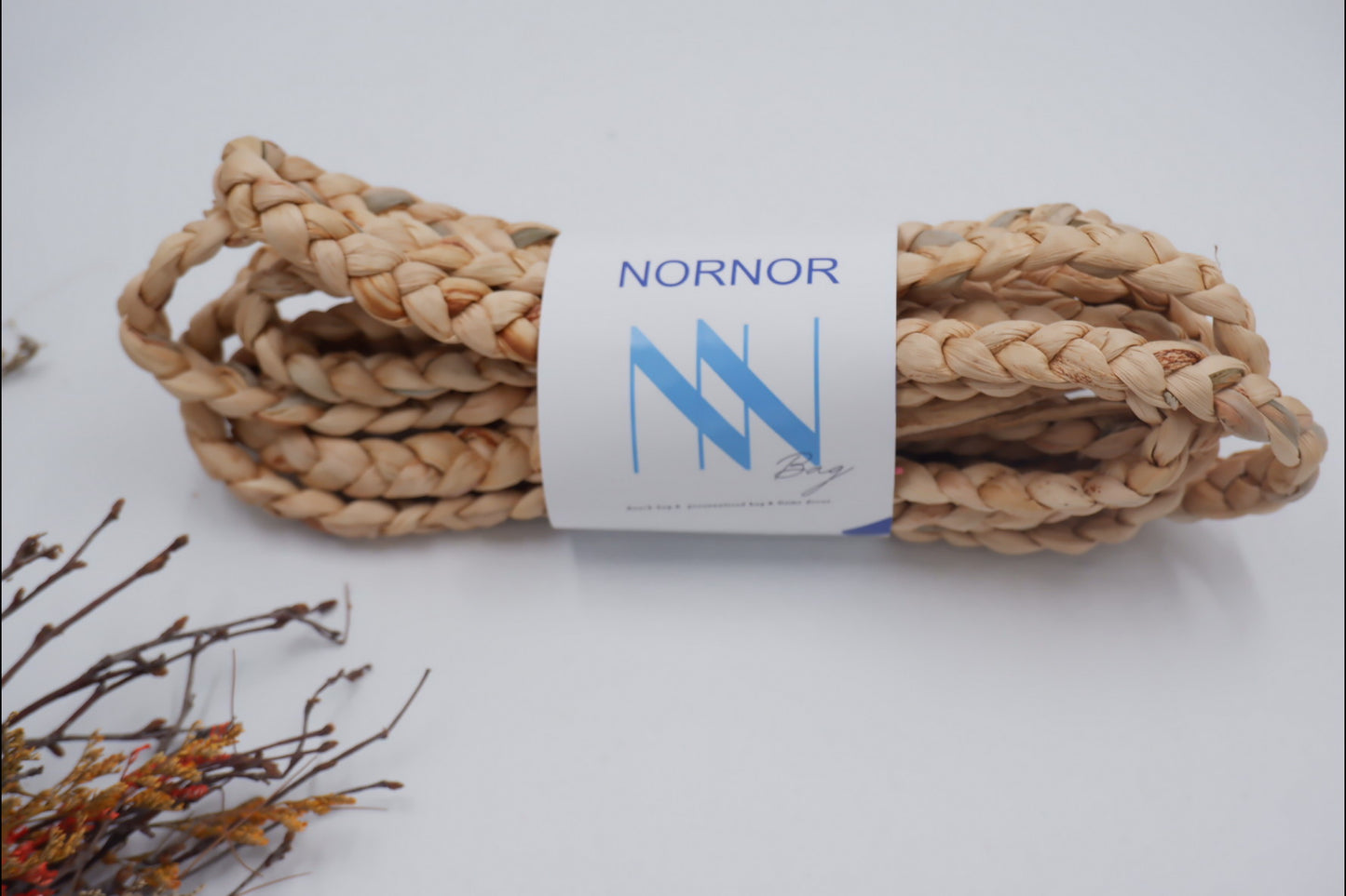 20mm natural waterhyacinth rope, rug rope, natural rope for furniture, water hyacinth rope for Cat Scratching