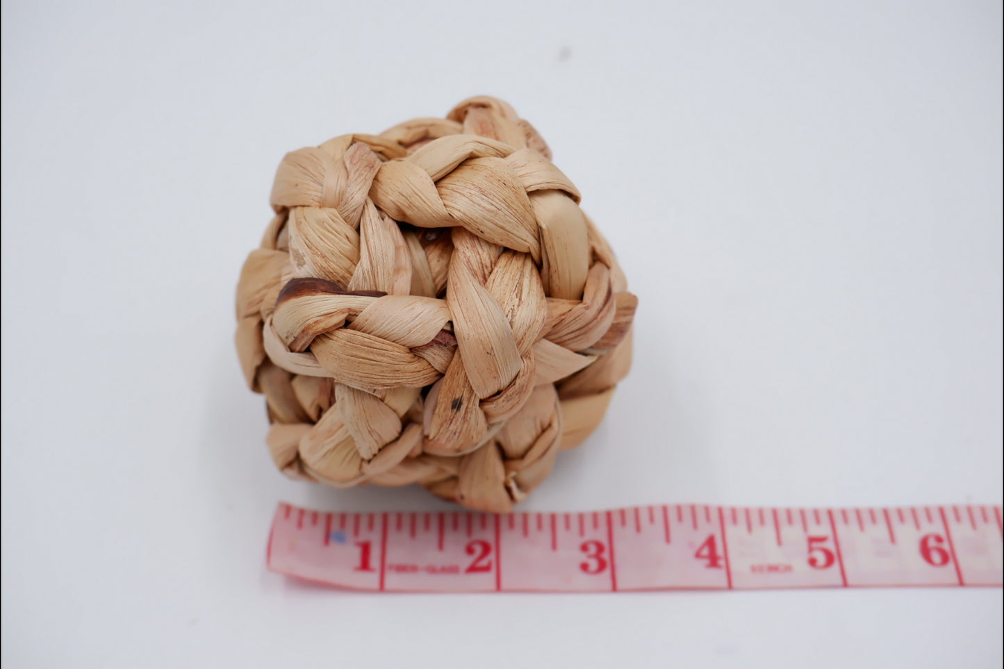3 inches (7.5 cm) Water hyacinth ball