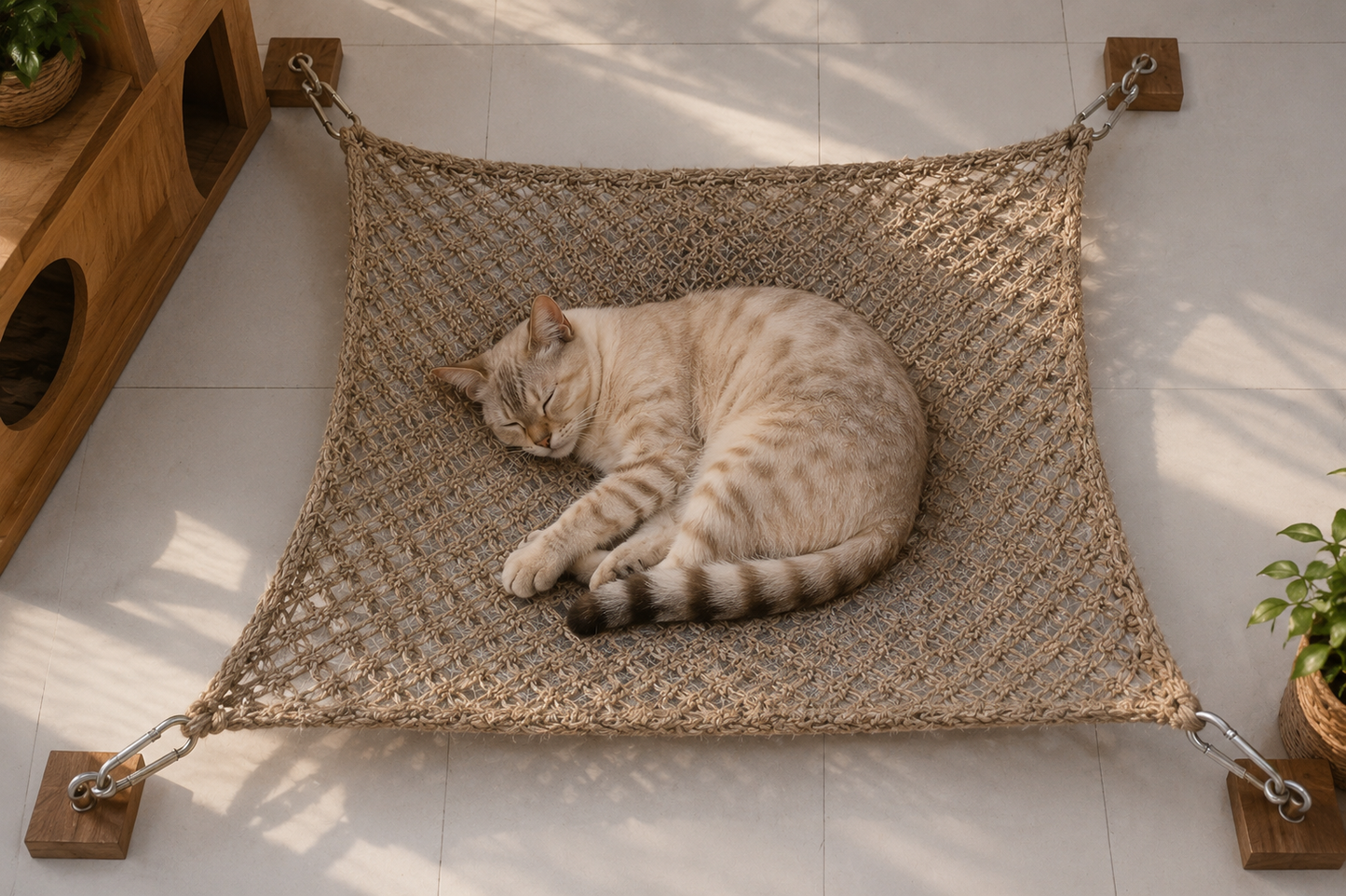 Woven Boho Pet Bed