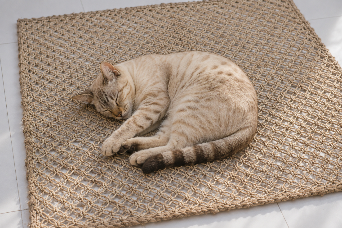 Woven Boho Pet Bed