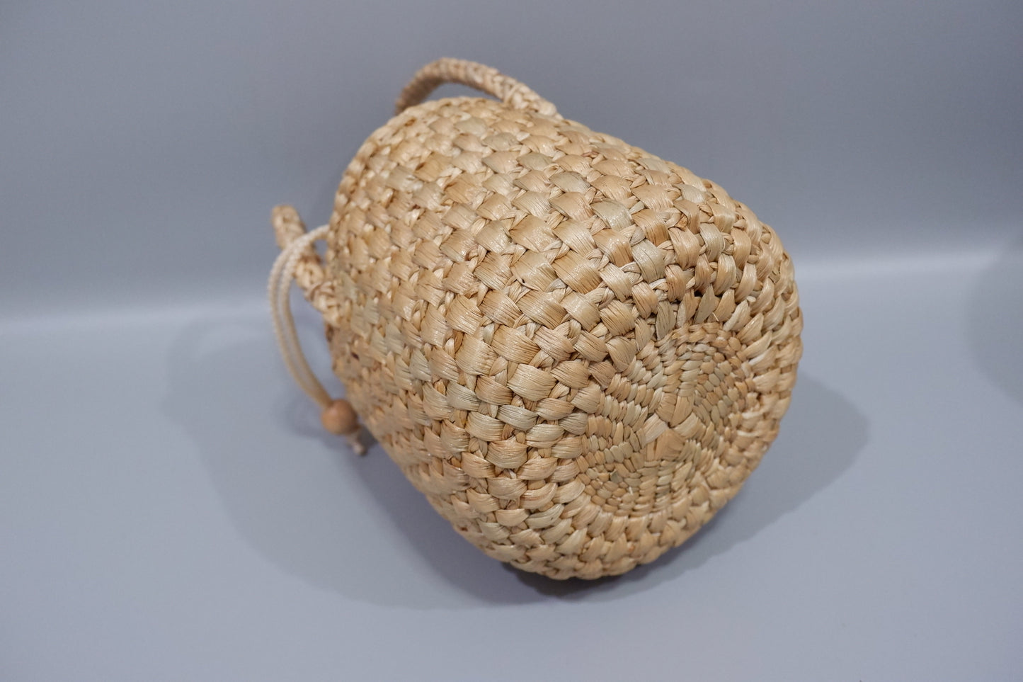Handmade Water Hyacinth Woven Bag – Natural Boho Handbag for Women