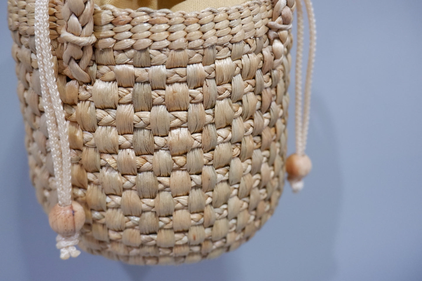 Handmade Water Hyacinth Woven Bag – Natural Boho Handbag for Women