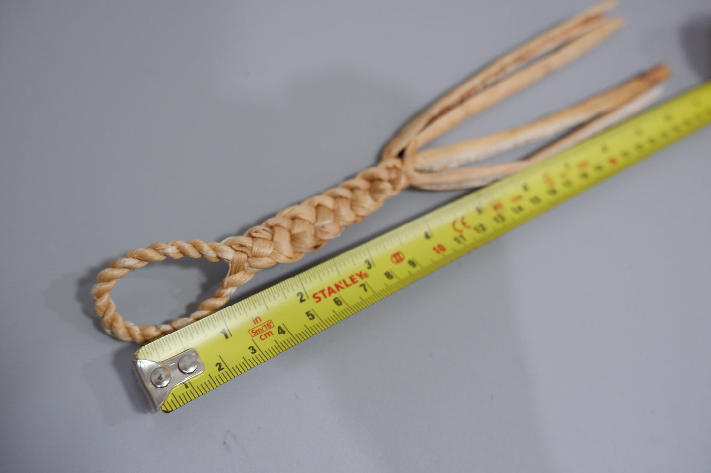 Handwoven Water Hyacinth Cat Wand Toy | Natural Pet Toy for Cats, Rabbits & Small Pets