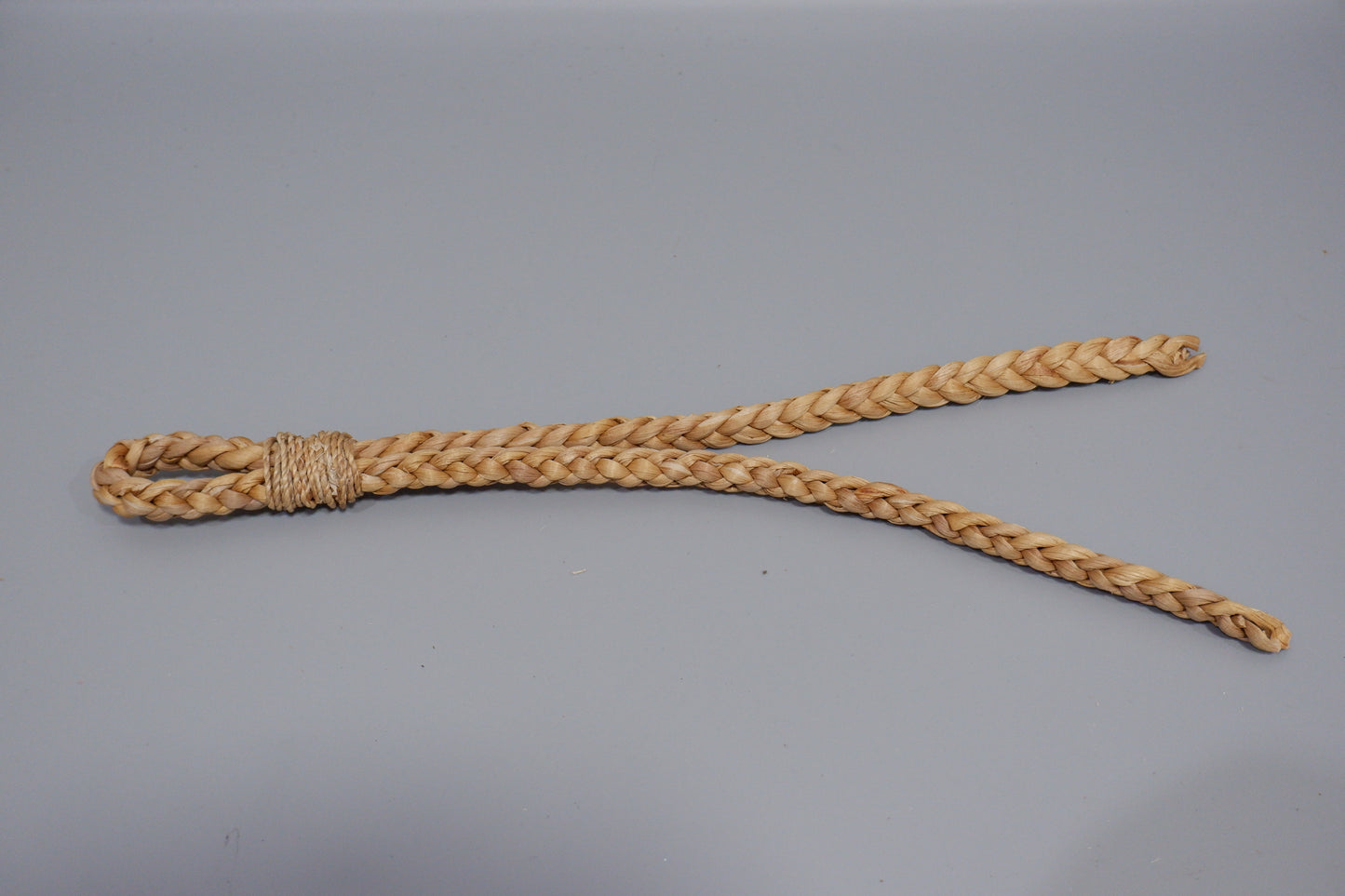 Handwoven Water Hyacinth Cat Wand Toy | Natural Pet Teaser