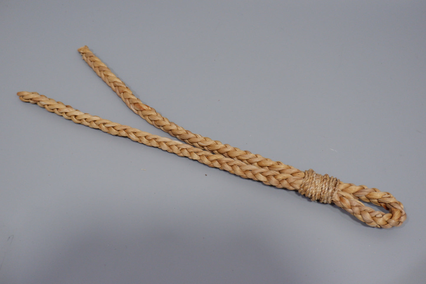 Handwoven Water Hyacinth Cat Wand Toy | Natural Pet Teaser