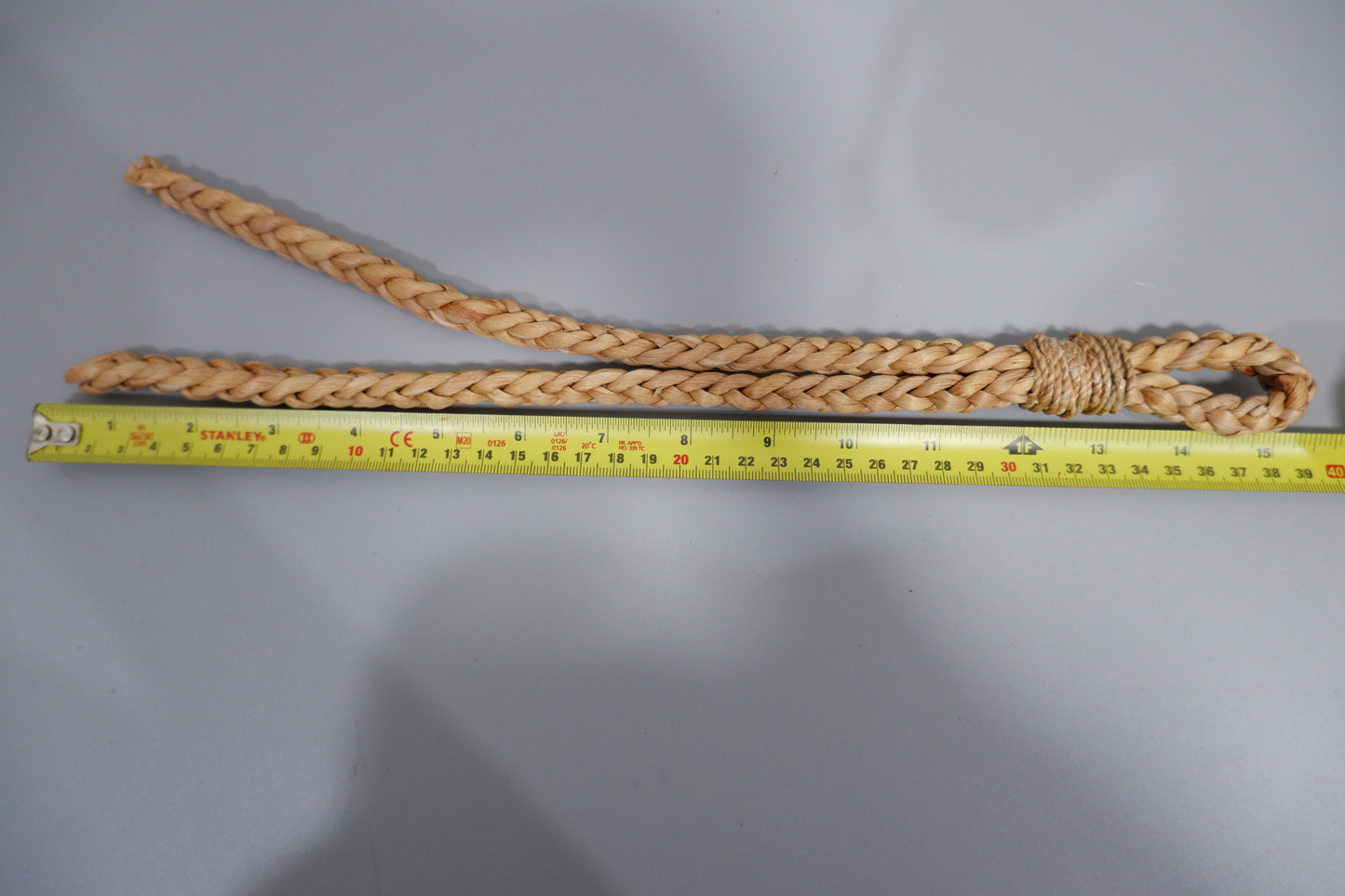 Handwoven Water Hyacinth Cat Wand Toy | Natural Pet Teaser