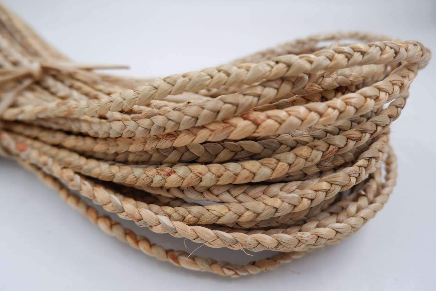 7mm braided rope, water hyacinth rope