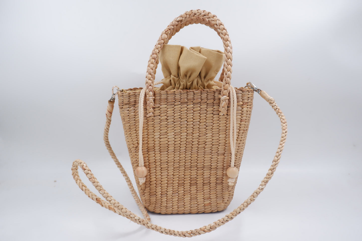 Handmade Water Hyacinth Bucket Bag
