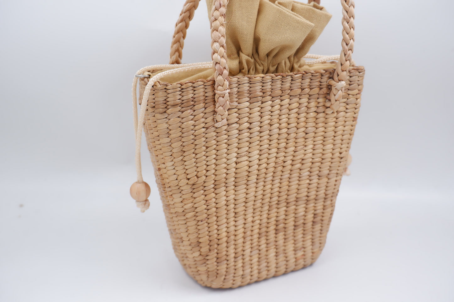 Handmade Water Hyacinth Bucket Bag