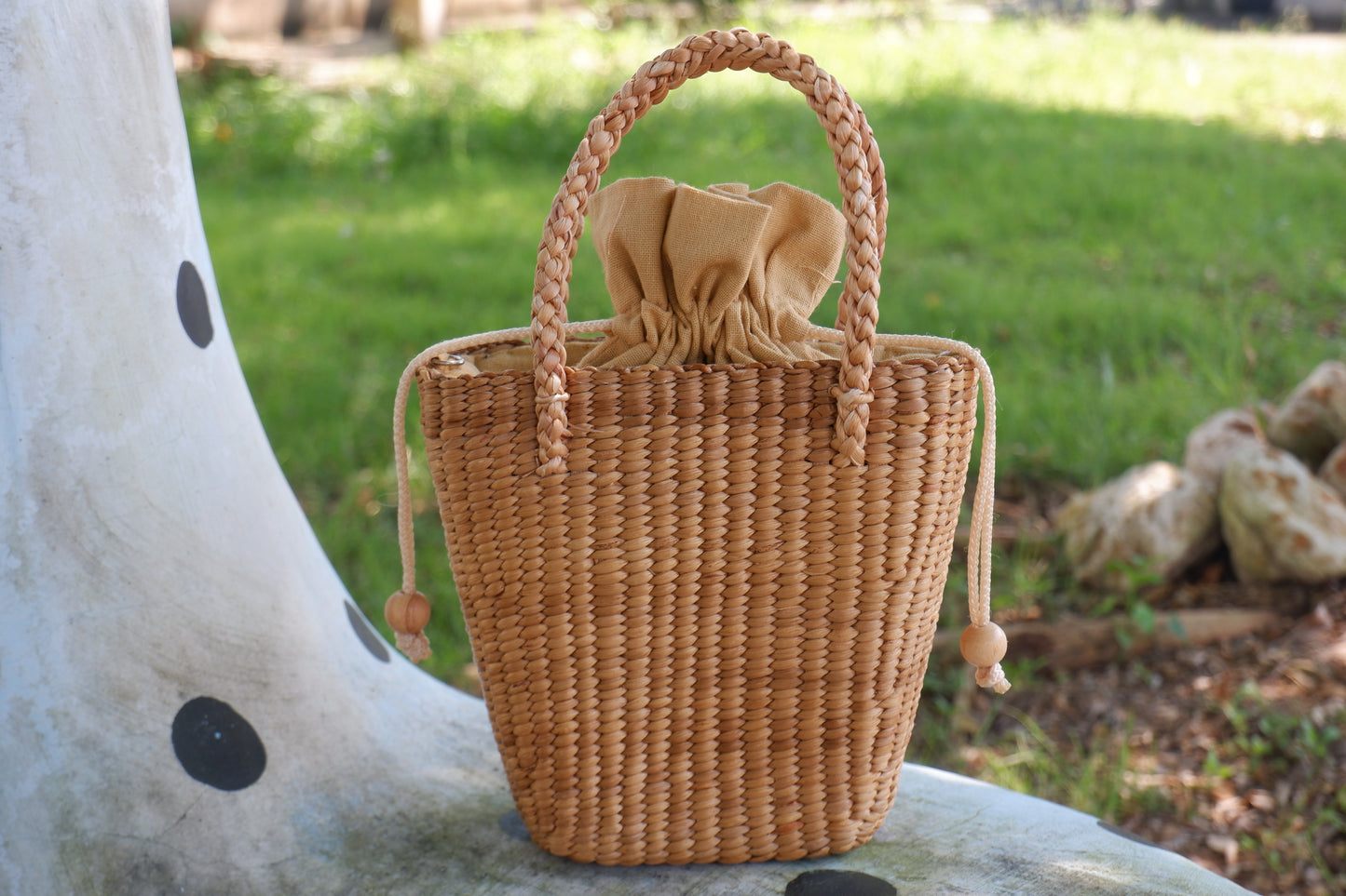 Handmade Water Hyacinth Bucket Bag