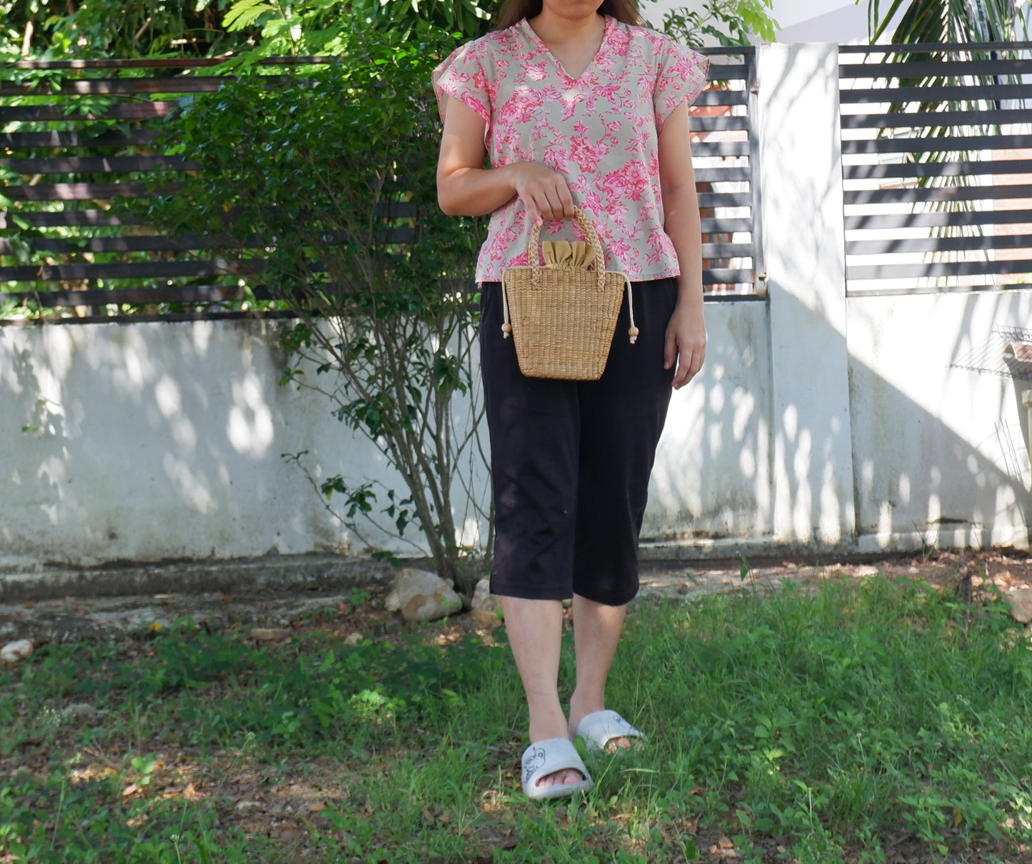 Handmade Water Hyacinth Bucket Bag