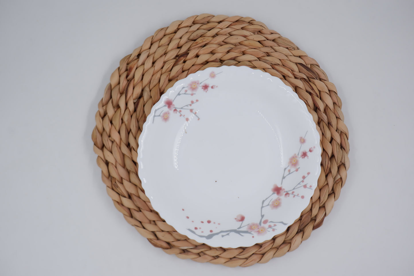 30cm (12 inches) round placemats woven sets handmade