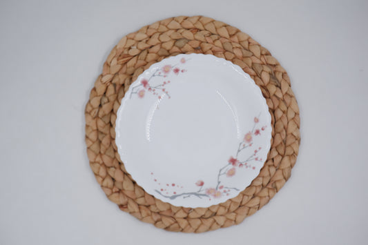 30cm (12 inches) round placemats woven sets handmade