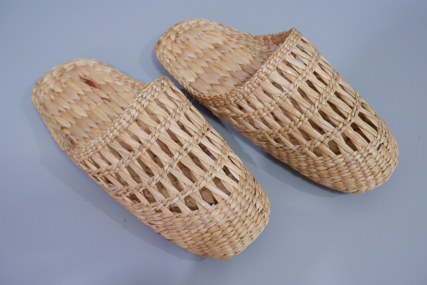 Handmade Water Hyacinth Slippers Eco-Friendly Spa, Beach & Resort Sandals