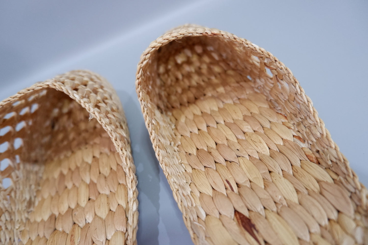 Handmade Water Hyacinth Slippers Eco-Friendly Spa, Beach & Resort Sandals