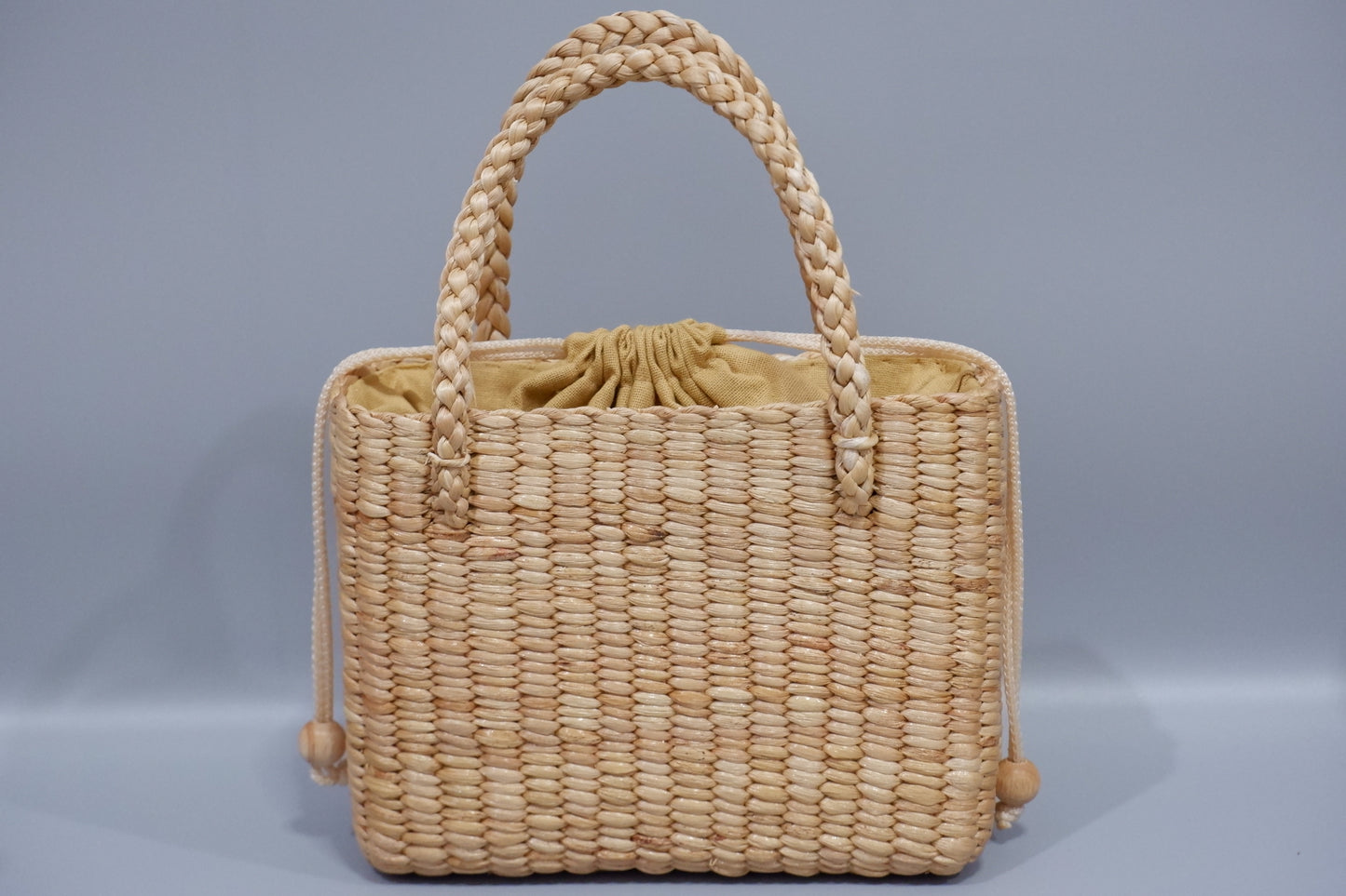Handmade Water Hyacinth Bag, Woven Tote Bag, Straw Bag, Boho Beach Bag, Eco Friendly Handbag