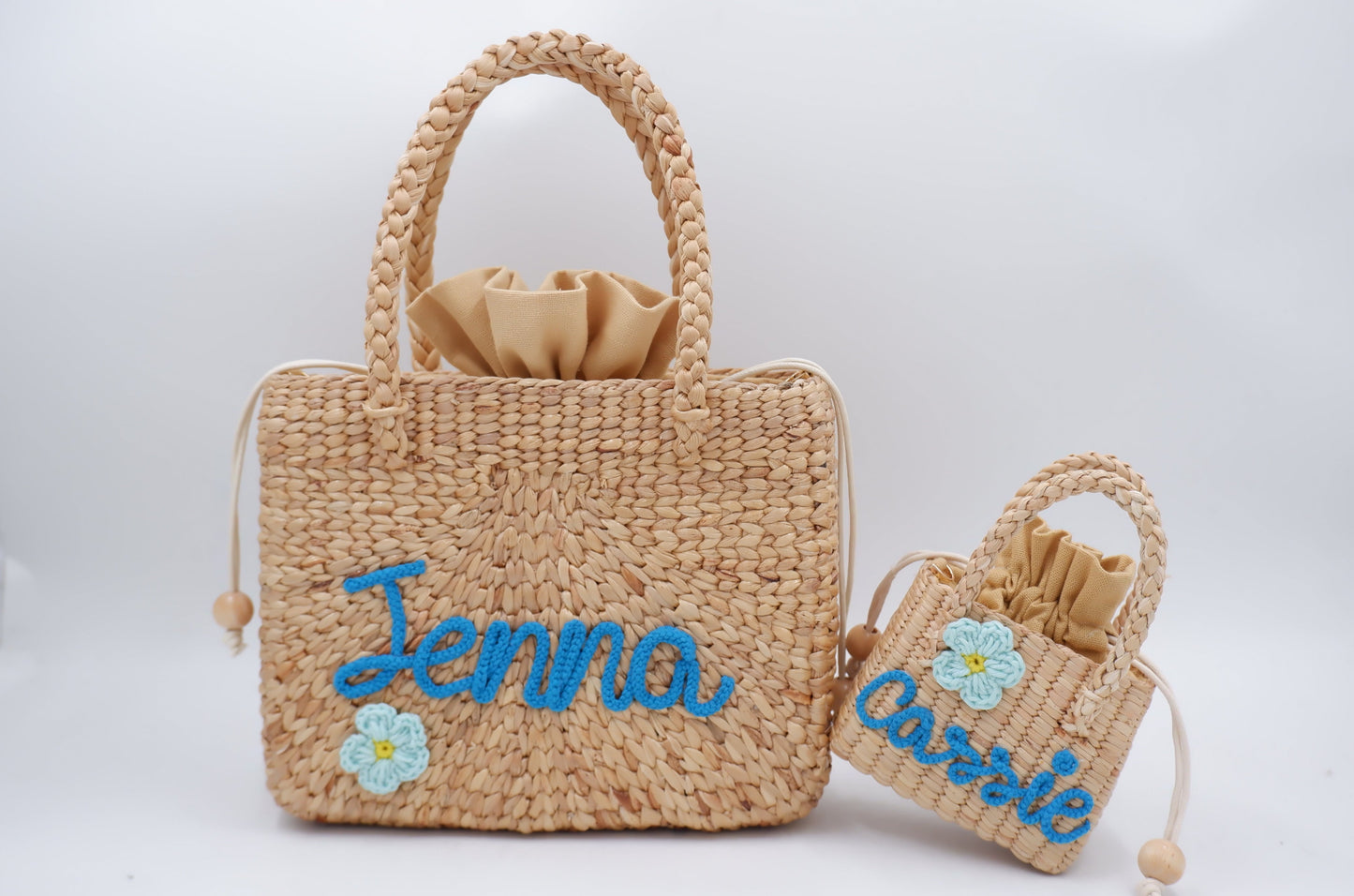 mommy and me bags flower girl gift