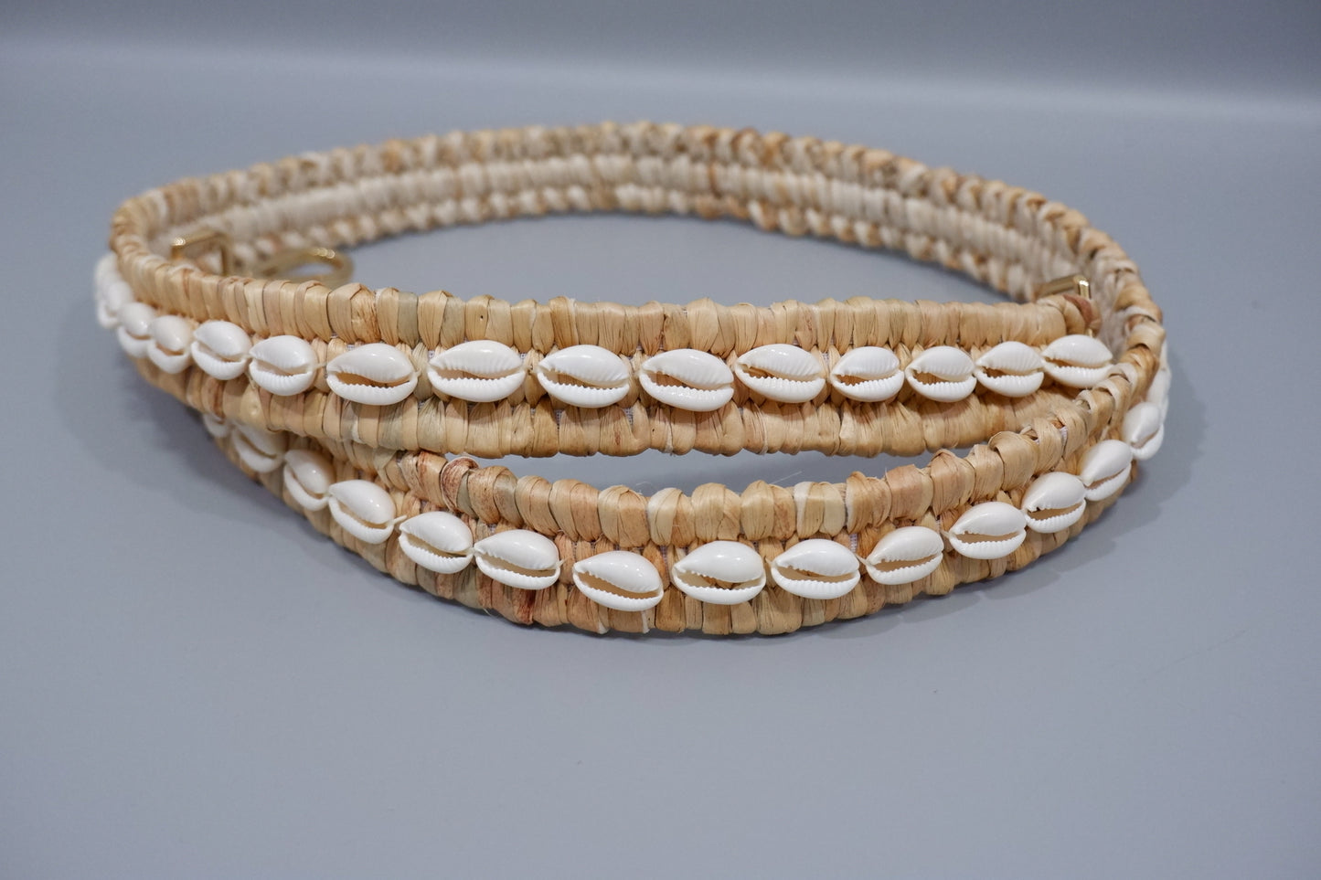 Handmade cowrie shell Crossbody Purse Strap