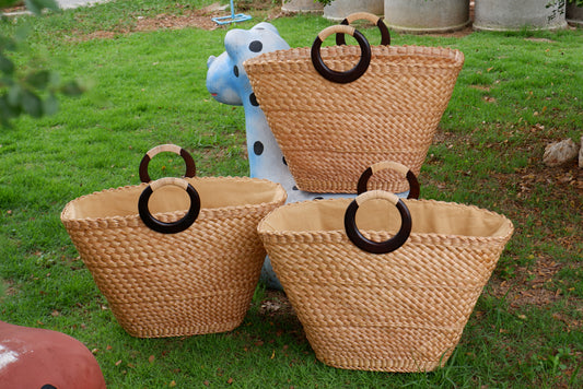 Large Beach Bag straw basket